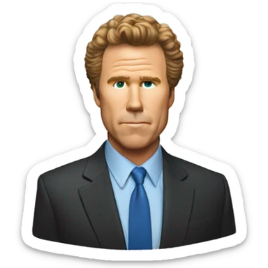 Will Ferrell sticker