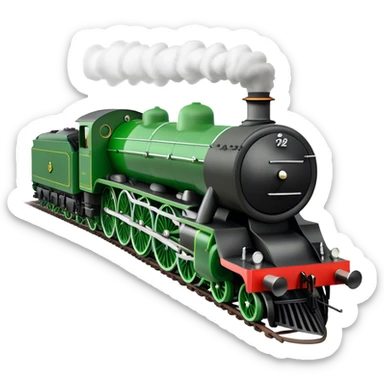 Steam Train - Flying Scotsman (Model Year: 2022) (Iconic colour: Green) sticker