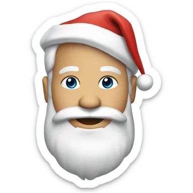 Santa sticker