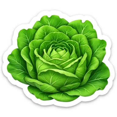 lettuce leafs sticker