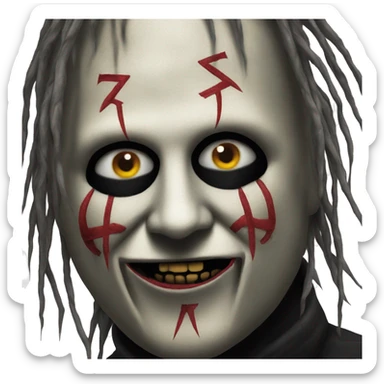 Slipknot logo S sticker