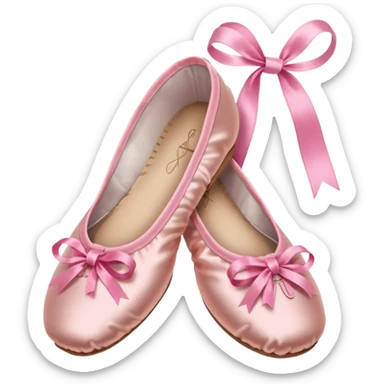Chaussures de balerine sticker