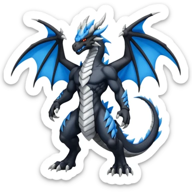 Haxorus-Zekrom-fusion (full body) sticker