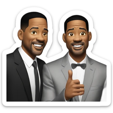 Will-smith-slaps-Chris-Rock-wearing-suit sticker