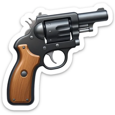 Create a real gun  sticker
