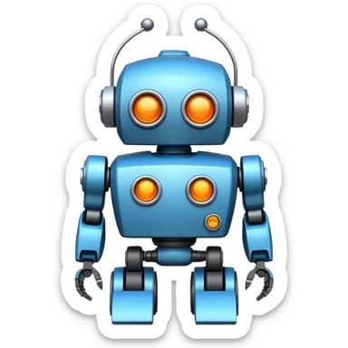 Auto bot symbol sticker
