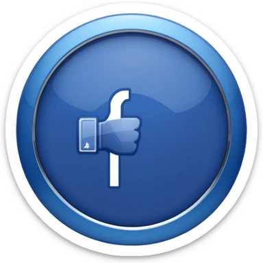Facebook blue verification badge sticker