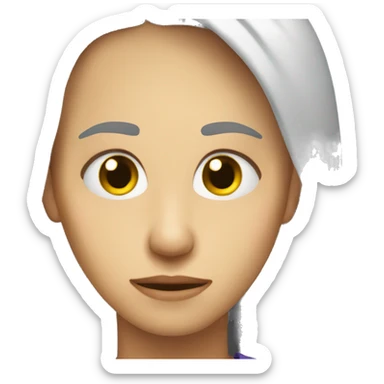 Una persona durmiendo  sticker