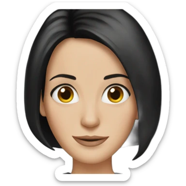 Courtney cox sticker