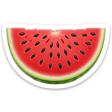 Watermelon inside  sticker