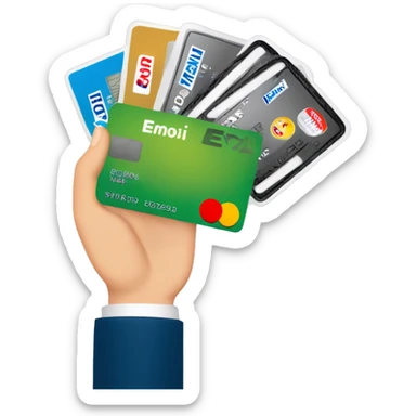 a hand holding 5 credit cards, emv chip, credit card, debit card, amex platinum, American express sticker