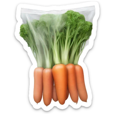 ziploc bag vegetables sticker