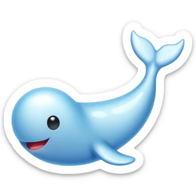 Swimming sperm emoji sticker