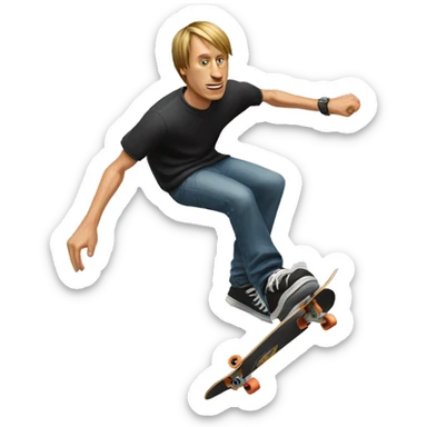 Tony Hawk Pro Skater 2 sticker