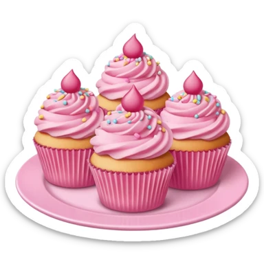 Some food, but make it in very girly pink tones. sticker