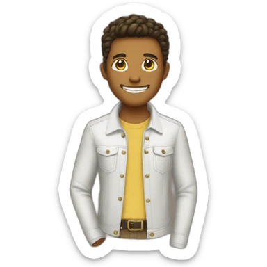 🐮✋にょっす!w sticker