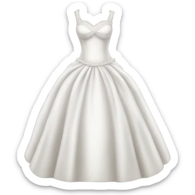 wedding dress  sticker