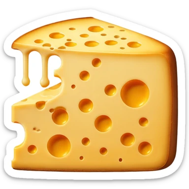 Galaxy cheese sticker
