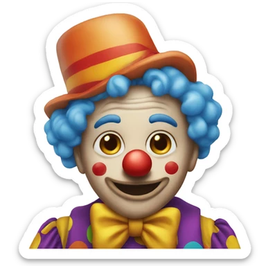 clown sticker