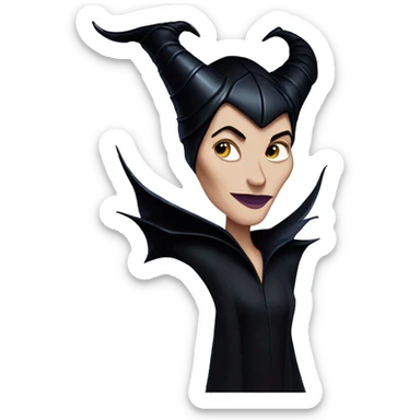 maleficent sticker