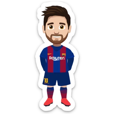Messi Messi Ankara Messi Messi Ankara Messi gooooooal sticker