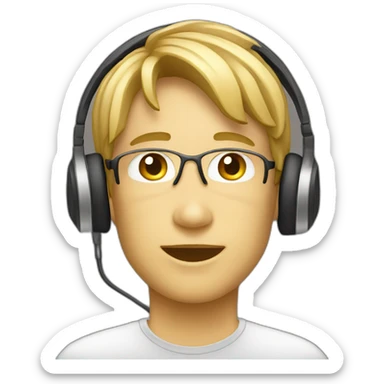 headset line sticker