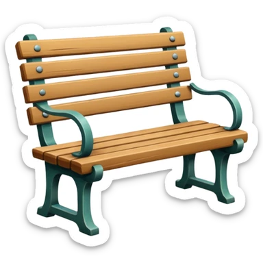 make a bench emoji sticker