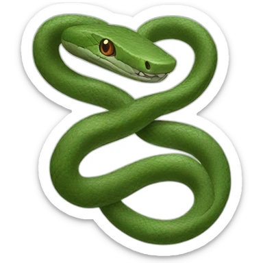 secret society snake sticker