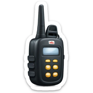 walkie talkie sticker