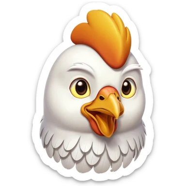 Guess what chicken butt sticker