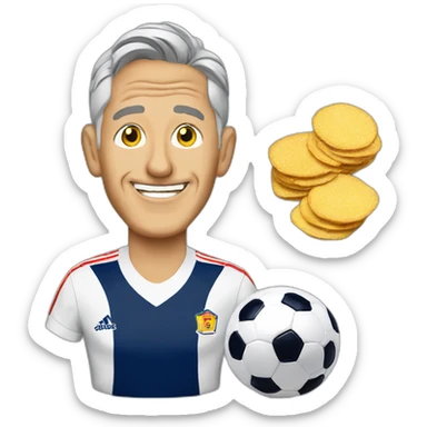 Gary Lineker, walkers crisps and a soccer ball sticker