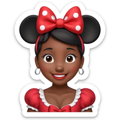 minnie mouse  sticker