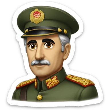 Iran at the time of Reza Shah sticker