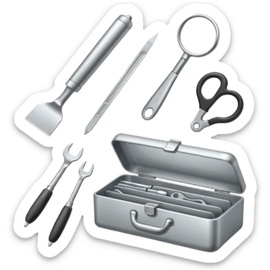 kit de herramientas sticker