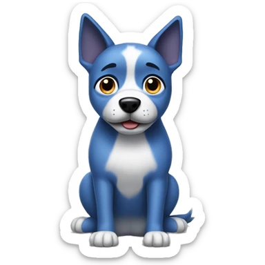 Bluey dog  sticker