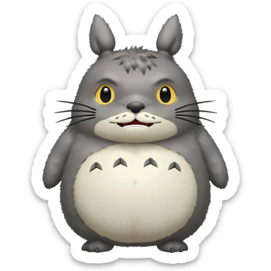 totoro japonais animal sticker