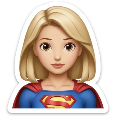 supergirl sticker