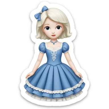 tumbling doll sticker