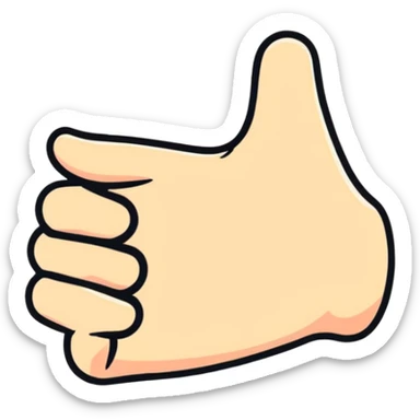 Create me flipping off  sticker