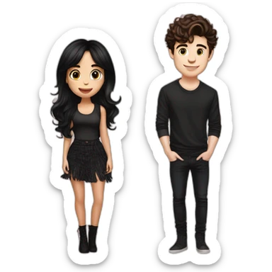 Shawn Mendes et Camilla cabello sticker