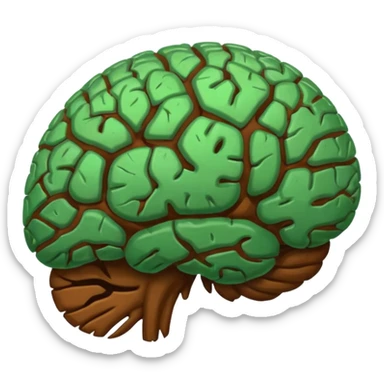 Brain rot sticker