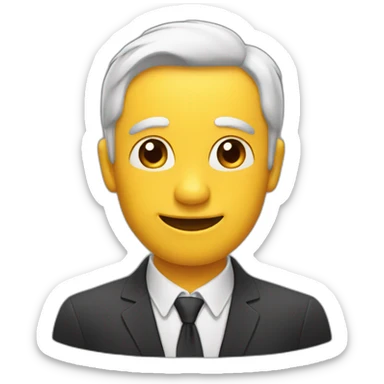 Emoji qui tire la langue sticker