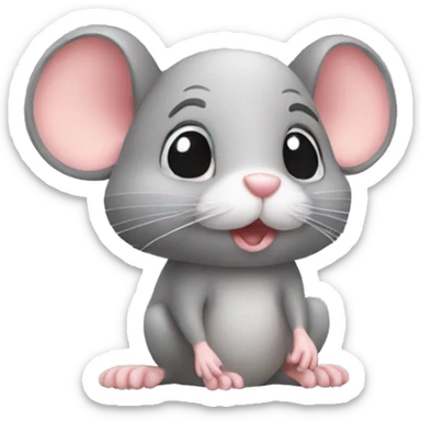 mouse sticker