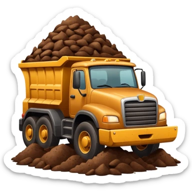Snowplow through poop sticker