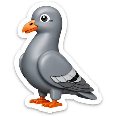 Pigeon lego set sticker