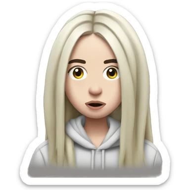 Billie Eilish  sticker