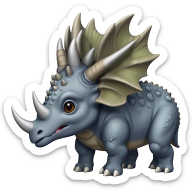 Triceratops sticker