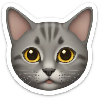 british-short-hair-cat-loaf sticker