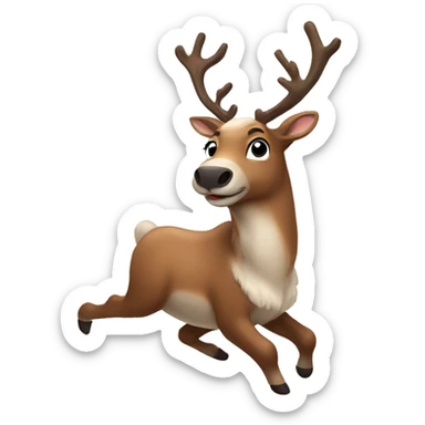reindeer sticker