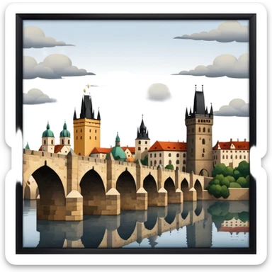Charles Bridge sticker